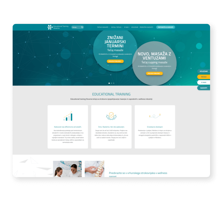 Educational training Slovenia